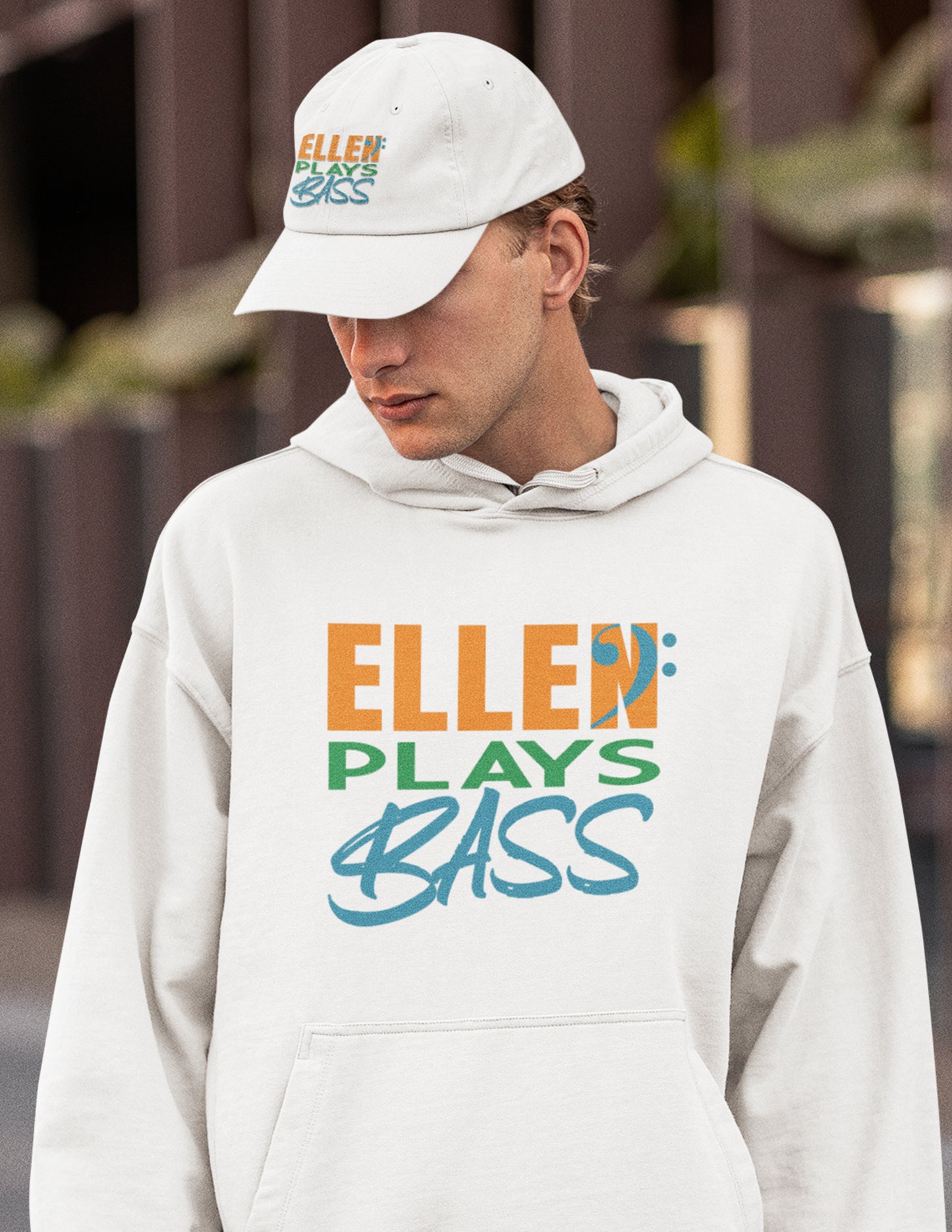 "EllenPlaysBass" Baseball Cap