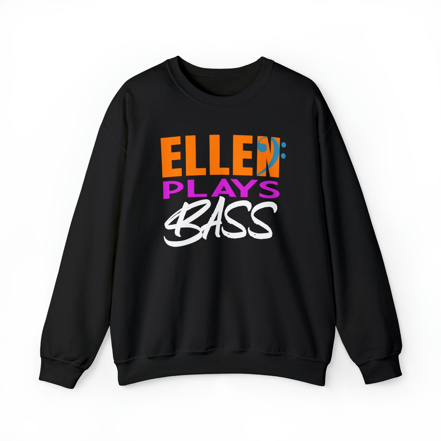 "EllenPlaysBass" Crewneck Sweatshirt