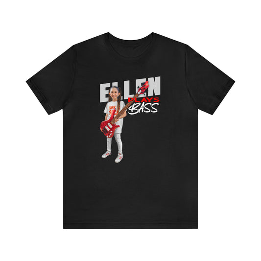 "EllenPlaysBass" Short Sleeve Tee