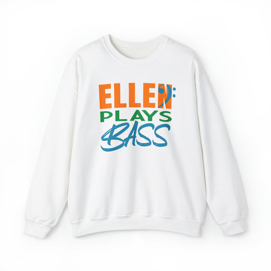 "EllenPlaysBass" Crewneck Sweatshirt