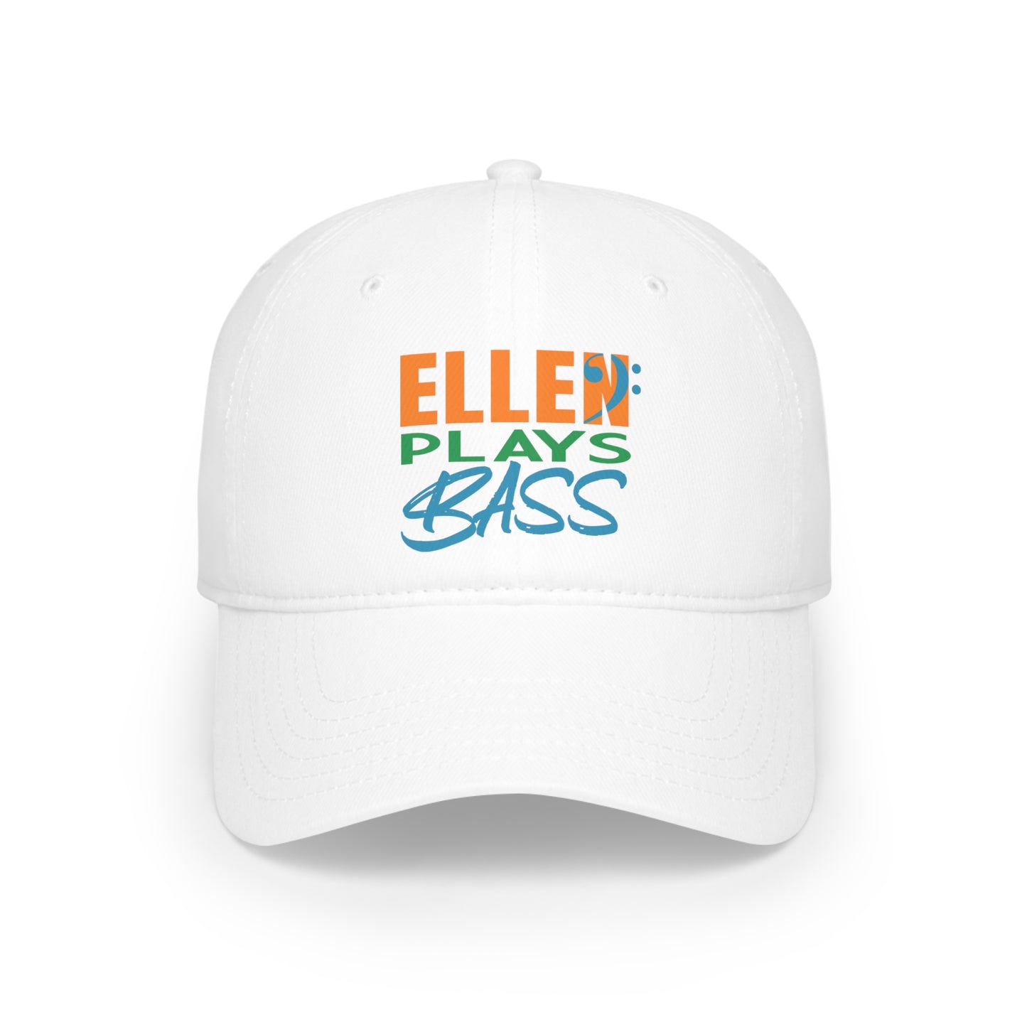 "EllenPlaysBass" Baseball Cap