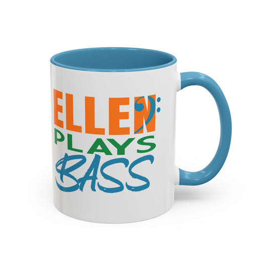 "EllenPlaysBass" Coffee Mug, 11oz