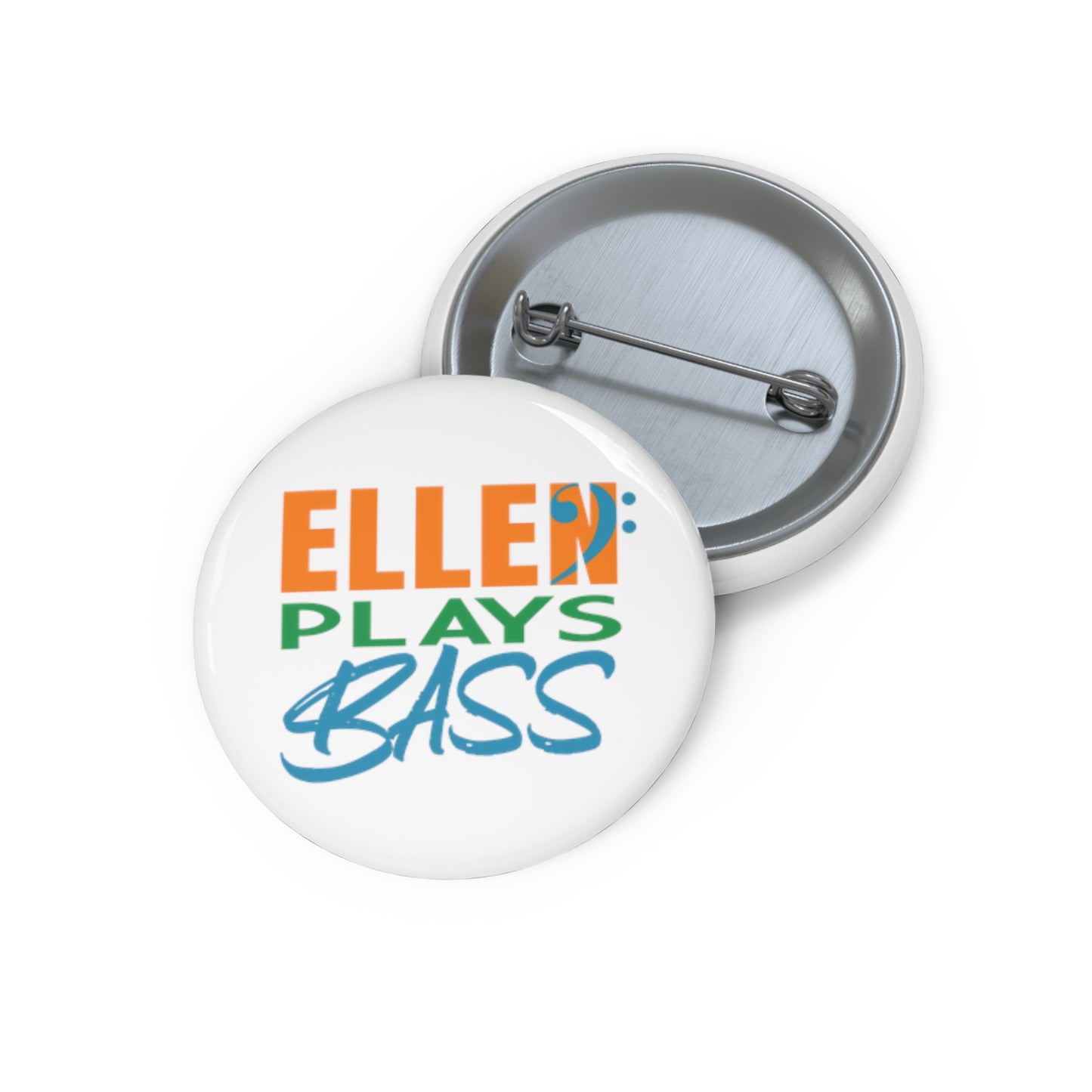 "EllenPlaysBass" Pin Button