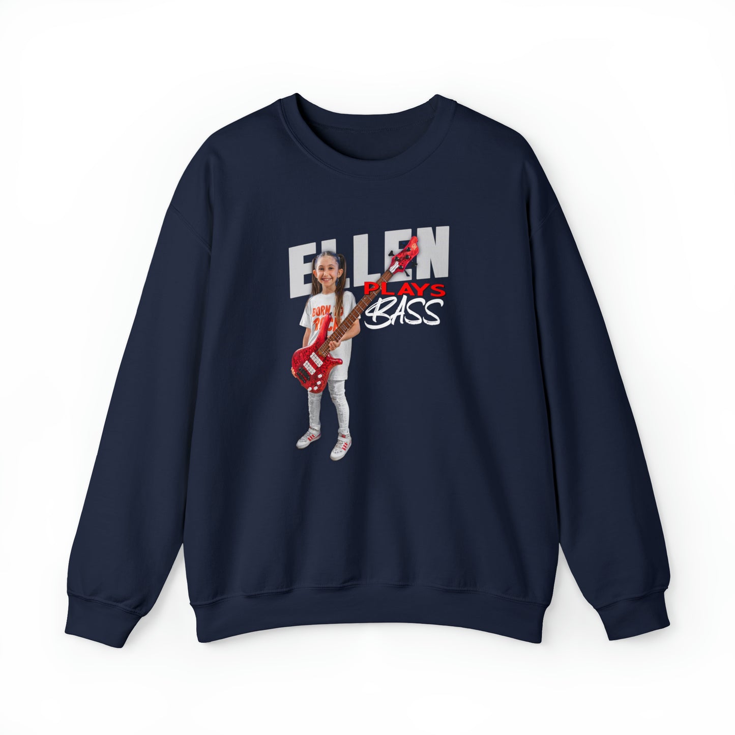 "EllenPlaysBass" Crewneck Sweatshirt