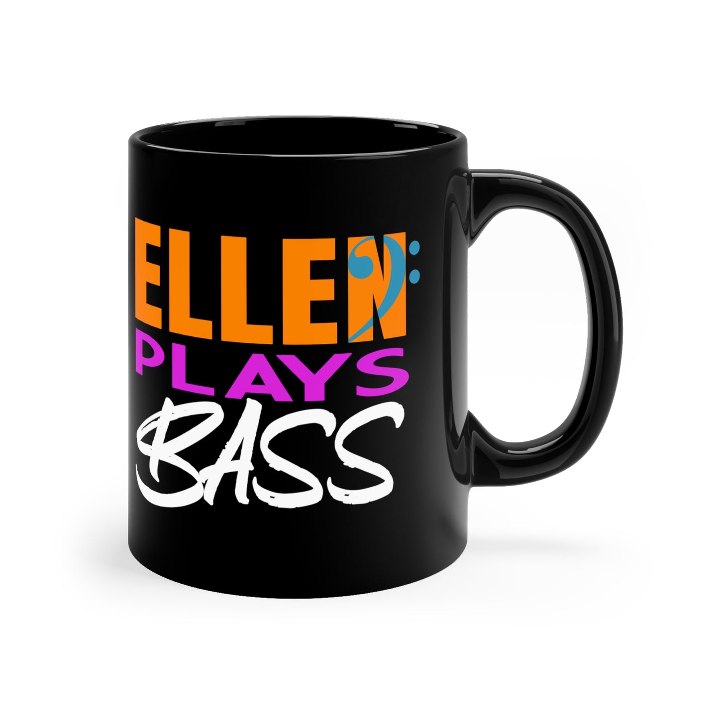 "EllenPlaysBass" Coffee Mug, 11oz