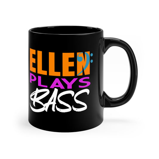 "EllenPlaysBass" Coffee Mug, 11oz