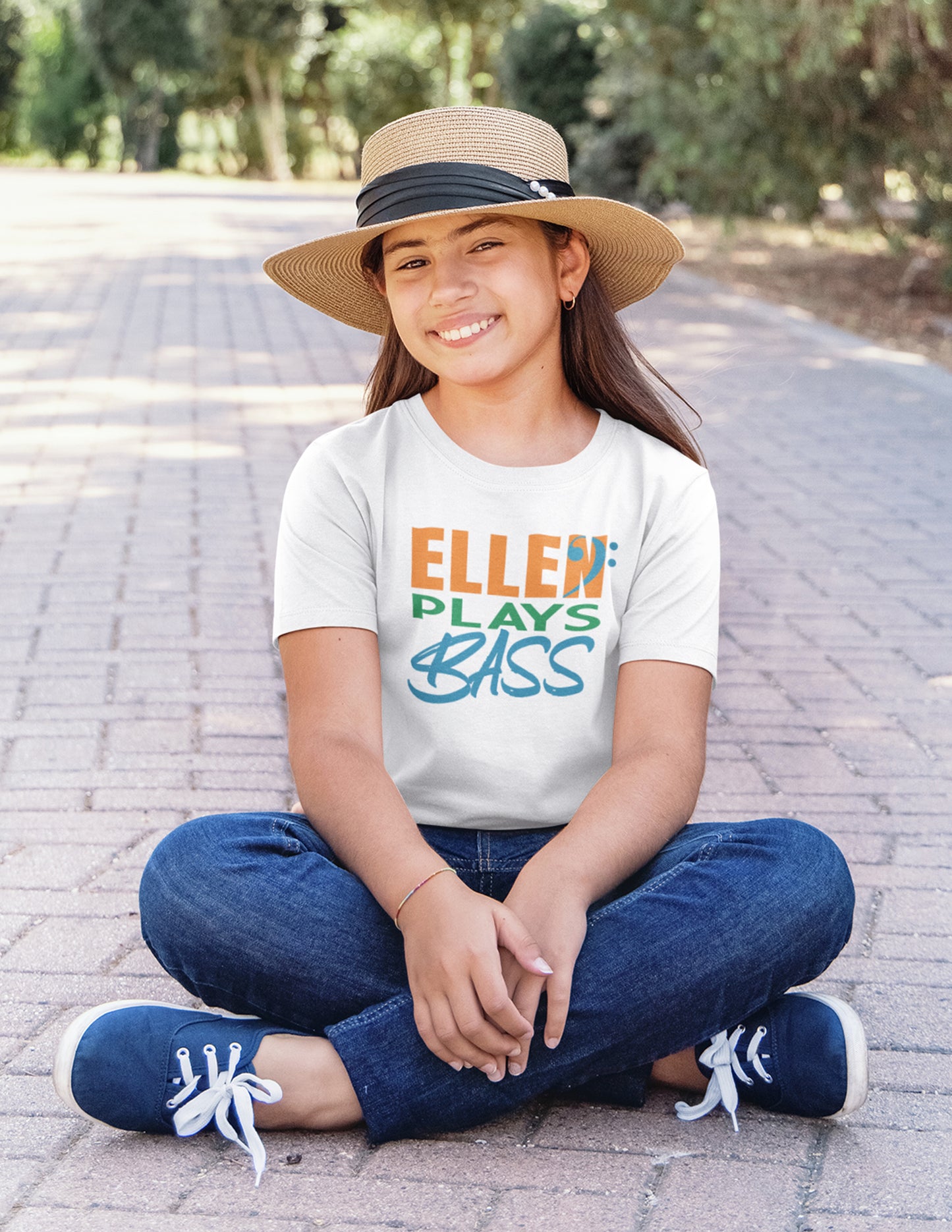 "EllenPlaysBass" Short Sleeve Tee