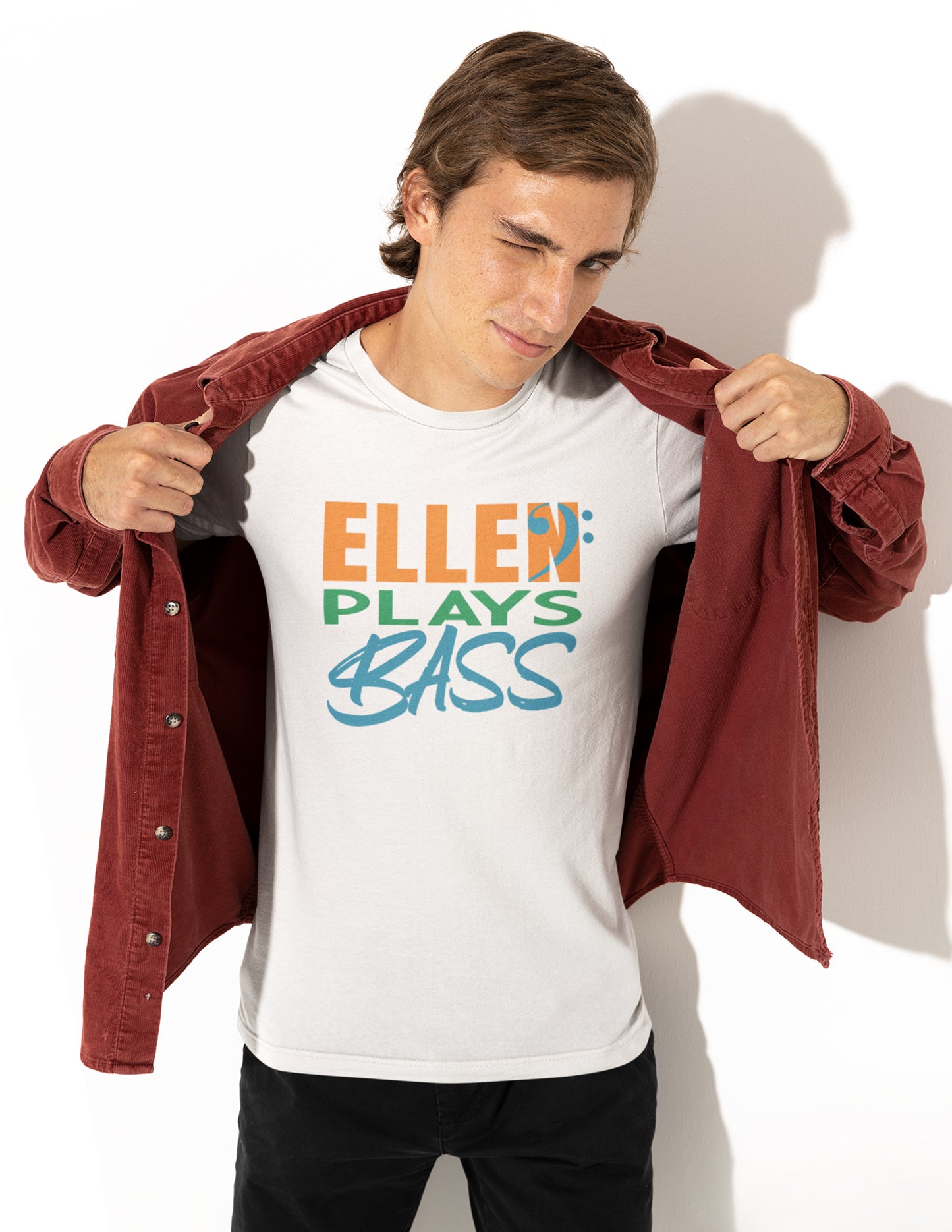 "EllenPlaysBass" Short Sleeve Tee