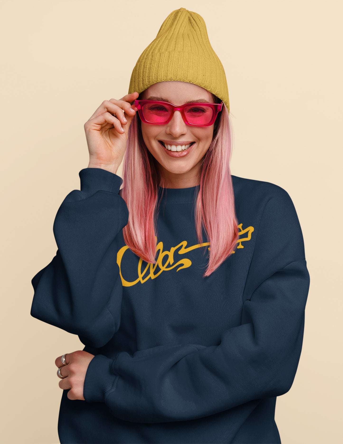 "Ellen" Logo Crewneck Sweatshirt