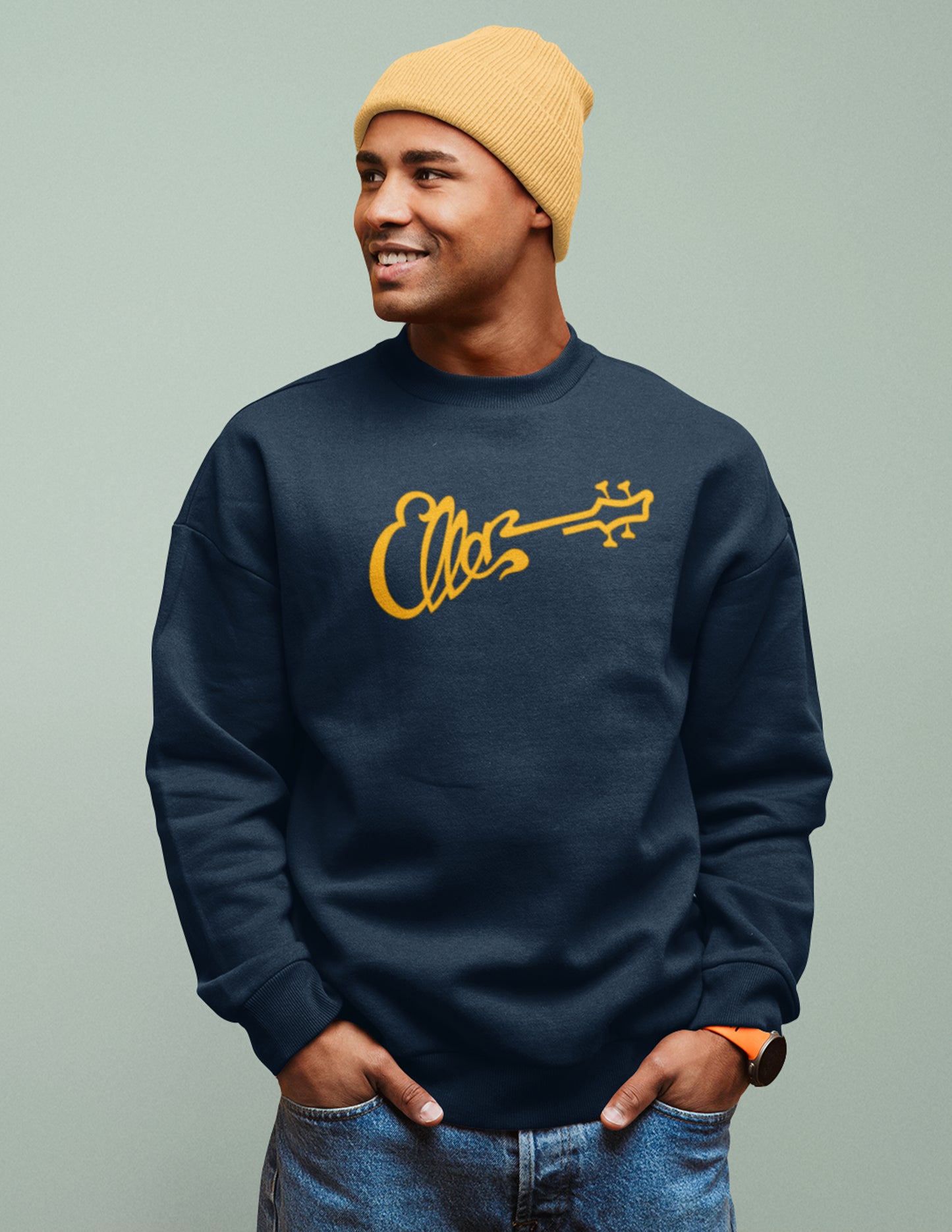 "Ellen" Logo Crewneck Sweatshirt