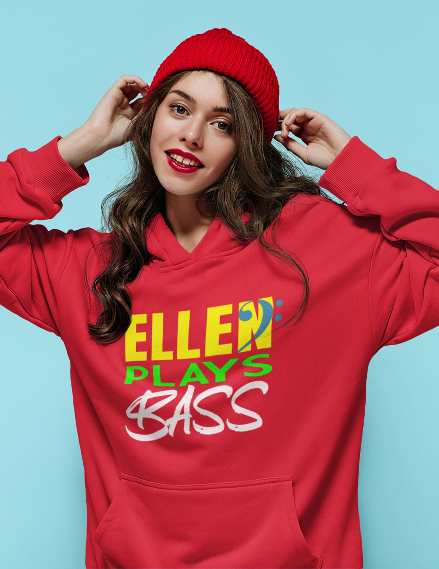 "EllenPlaysBass" Hoodie