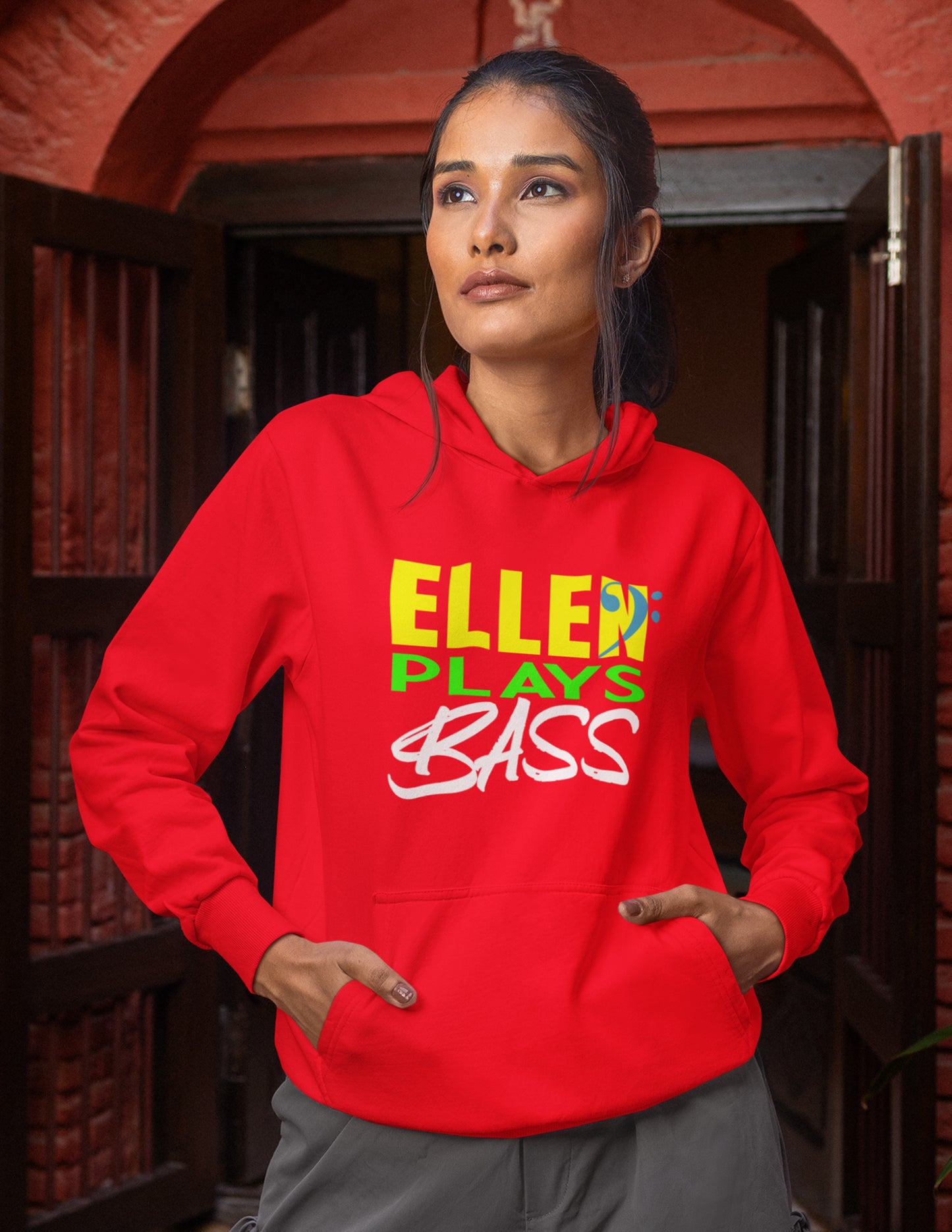 "EllenPlaysBass" Hoodie