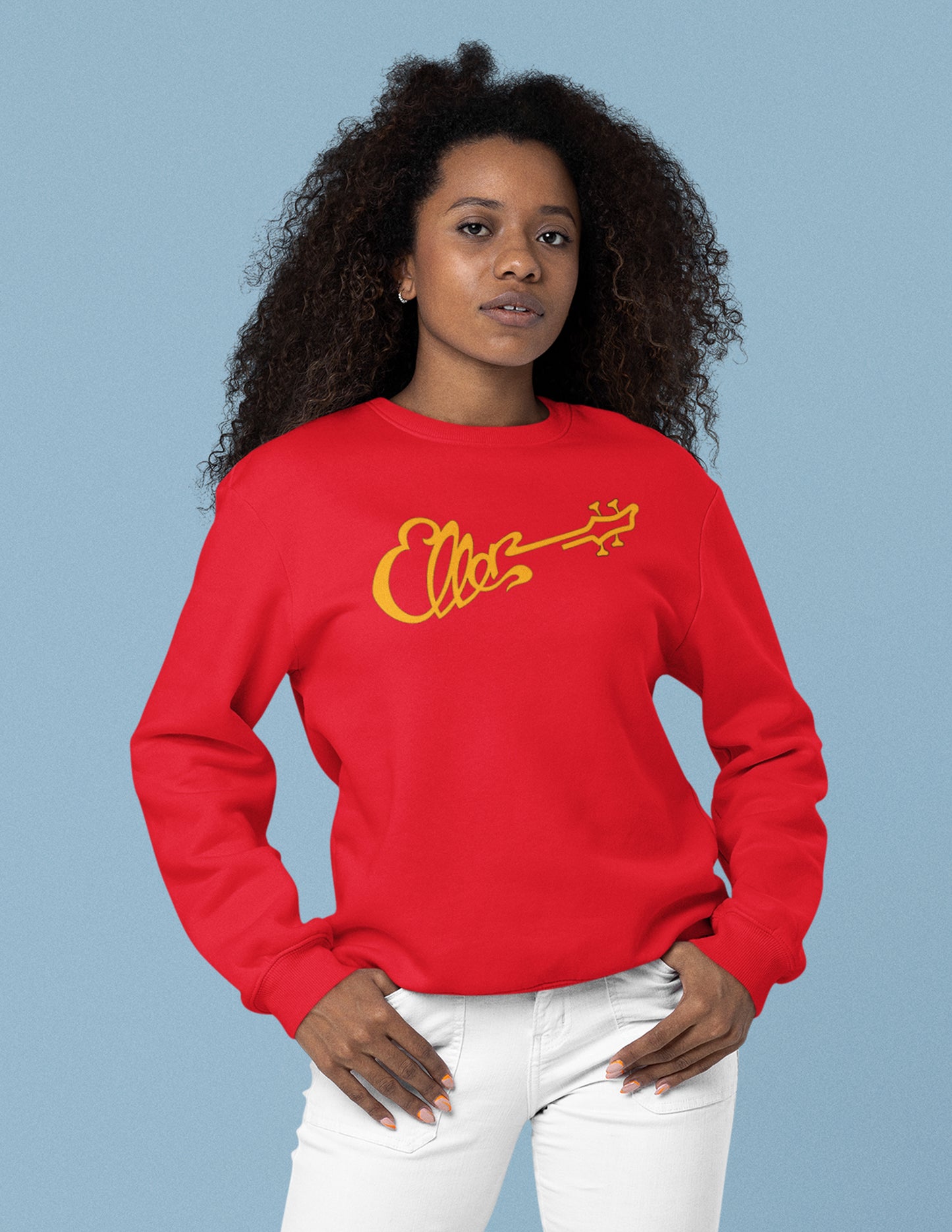 "Ellen" Logo Crewneck Sweatshirt