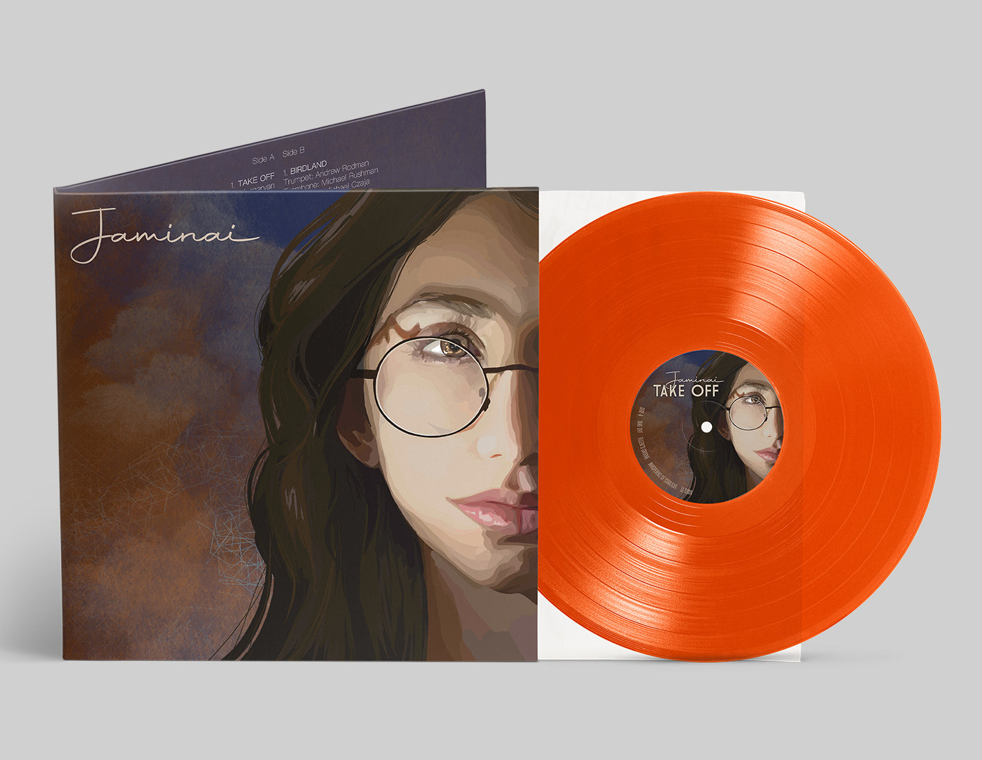 Jaminai - "TAKE OFF" Limited Edition Vinyl Record (FIRST PRESSING)