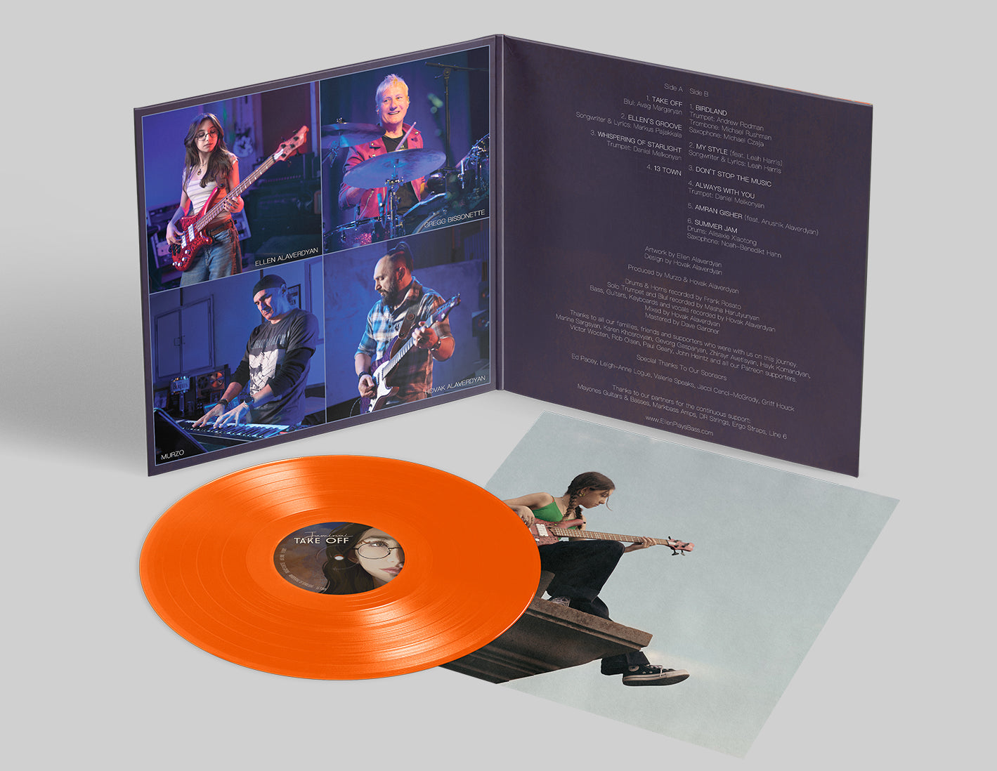 Jaminai - "TAKE OFF" Limited Edition Vinyl Record (FIRST PRESSING)