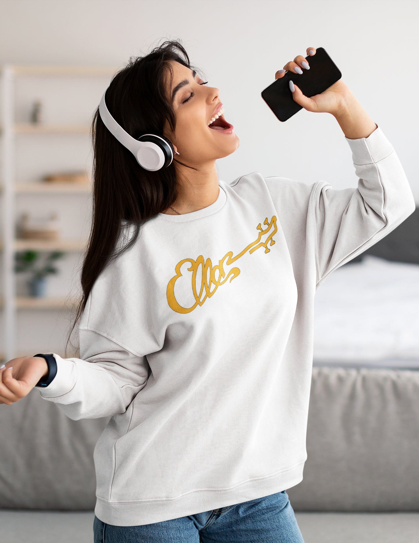 "Ellen" Logo Crewneck Sweatshirt