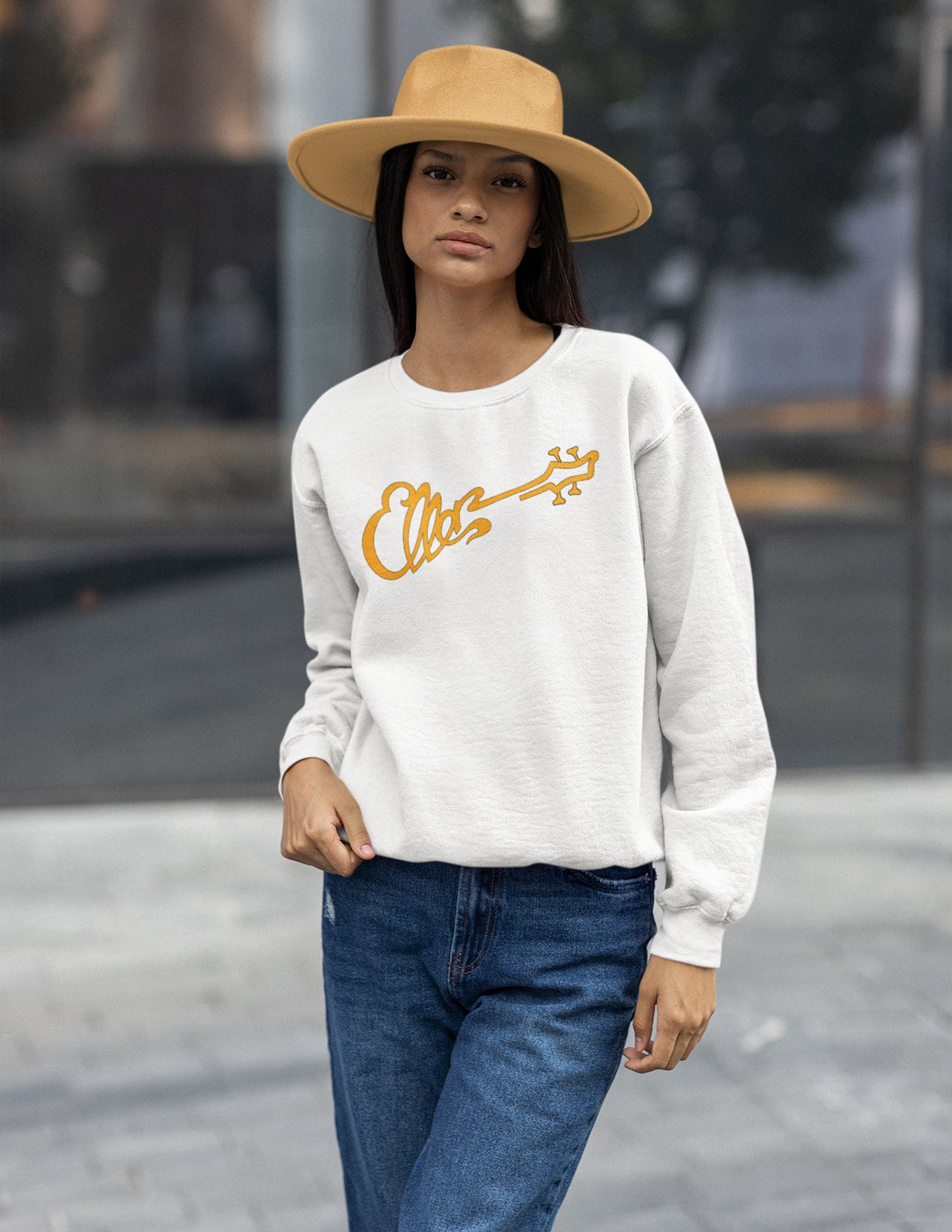 "Ellen" Logo Crewneck Sweatshirt